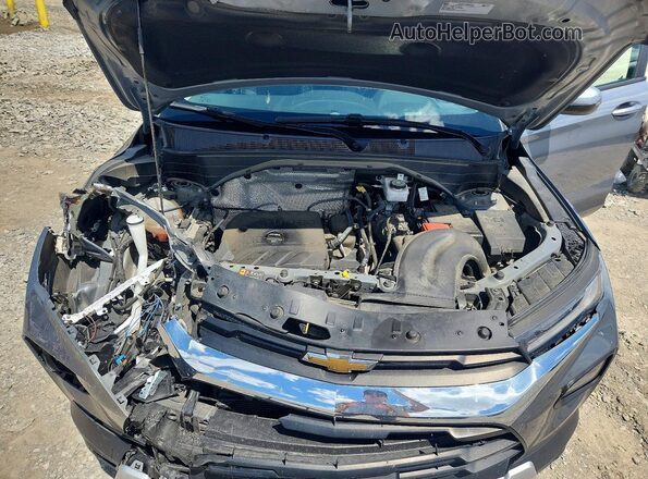 KL79MPSL8MB147380 2021 CHEVROLET TRAILBLAZER Silver Engine compartment view