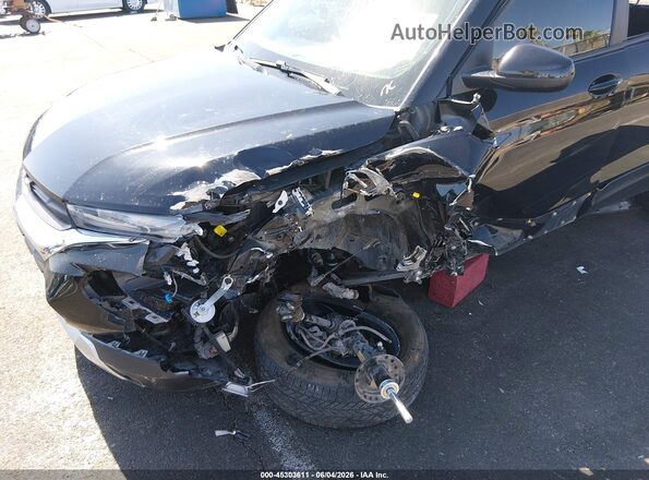KL79MPSL8PB101407 2023 CHEVROLET TRAILBLAZER Black Դիմացի տեսք