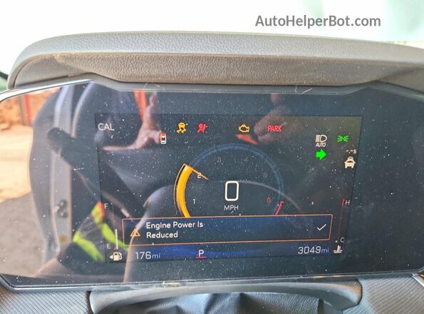KL79MPSL8TB059282 2026 CHEVROLET TRAILBLAZER Белый Вид щитка приборов