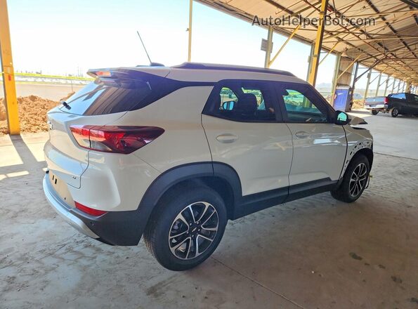 KL79MPSL8TB059282 2026 CHEVROLET TRAILBLAZER Белый Задняя правая четверть