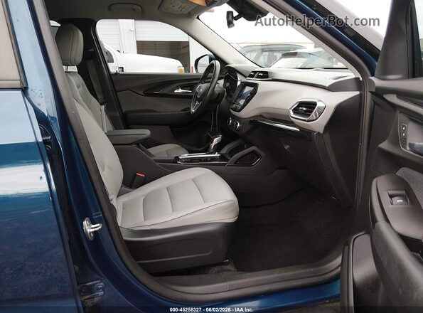 KL79MPSL9MB056019 2021 CHEVROLET TRAILBLAZER Blue Widok wnętrza z przodu