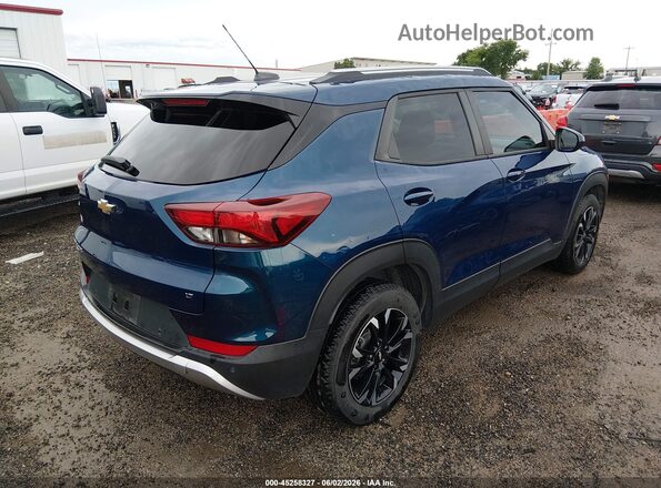 KL79MPSL9MB056019 2021 CHEVROLET TRAILBLAZER Blue Tył prawy