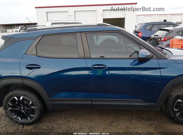KL79MPSL9MB056019 2021 CHEVROLET TRAILBLAZER Blue Widok wnętrza z tyłu