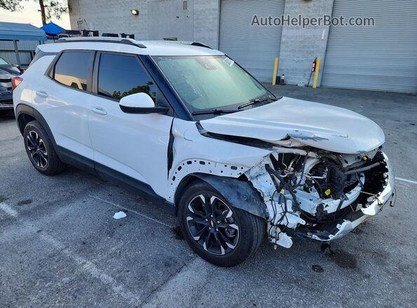 KL79MPSL9NB106824 2022 CHEVROLET TRAILBLAZER White Delantero derecho