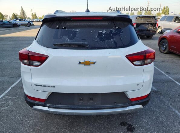 KL79MPSL9NB106824 2022 CHEVROLET TRAILBLAZER White Vista trasera