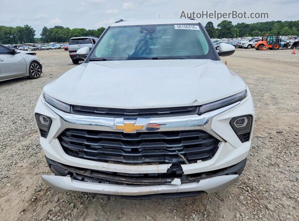 KL79MPSL9RB133849 2024 CHEVROLET TRAILBLAZER White Widok z przodu