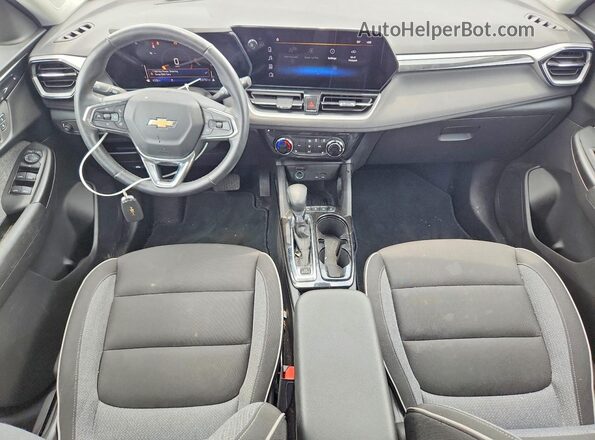KL79MPSL9RB133849 2024 CHEVROLET TRAILBLAZER White Widok deski rozdzielczej