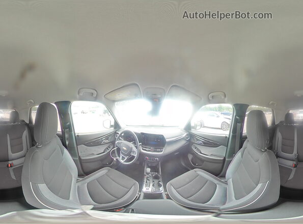 KL79MPSL9RB133849 2024 CHEVROLET TRAILBLAZER White Widok naklejki z numerem VIN