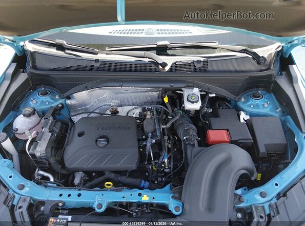 KL79MPSL9TB121093 2026 CHEVROLET TRAILBLAZER Blue Widok z tyłu