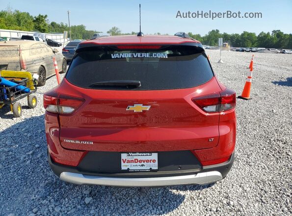 KL79MPSL9TB159360 2026 CHEVROLET TRAILBLAZER Red Rear view
