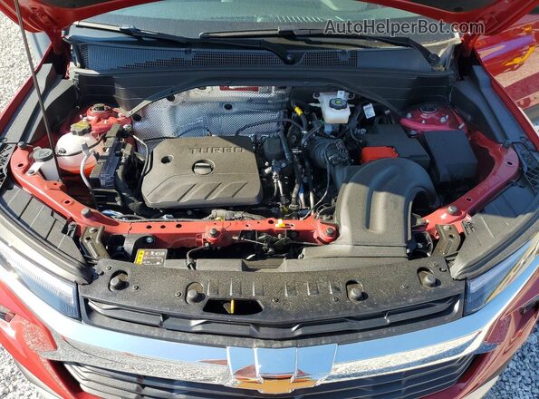 KL79MPSL9TB159360 2026 CHEVROLET TRAILBLAZER Red Engine compartment view