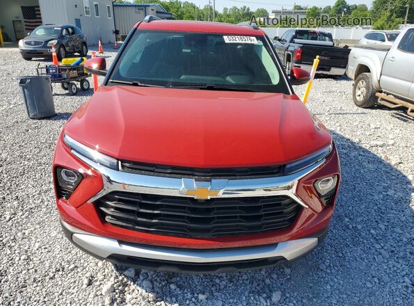 KL79MPSL9TB159360 2026 CHEVROLET TRAILBLAZER Red Front view