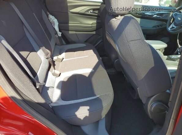 KL79MPSL9TB159360 2026 CHEVROLET TRAILBLAZER Red Rear interior view