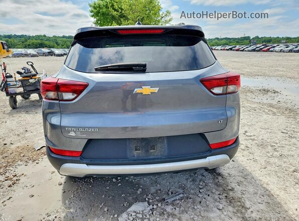 KL79MPSLXNB043684 2022 CHEVROLET TRAILBLAZER Gray Widok z tyłu