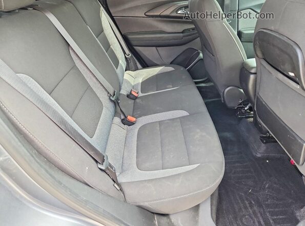 KL79MPSLXNB043684 2022 CHEVROLET TRAILBLAZER Gray Widok tylnych siedzeń