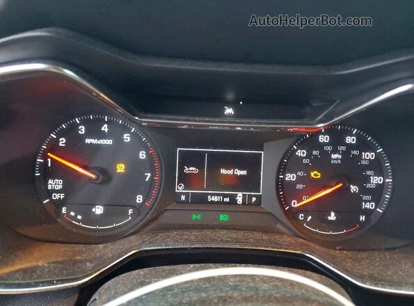 KL79MPSLXNB078435 2022 CHEVROLET TRAILBLAZER Серый Вид щитка приборов