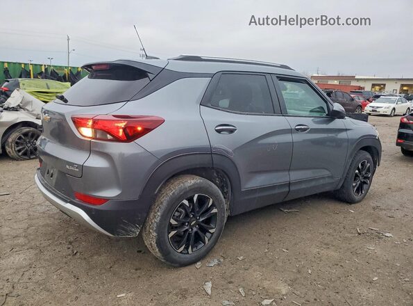 KL79MPSLXNB078435 2022 CHEVROLET TRAILBLAZER Серый Задняя правая четверть