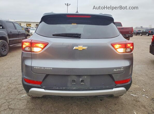 KL79MPSLXNB078435 2022 CHEVROLET TRAILBLAZER Серый Вид сзади