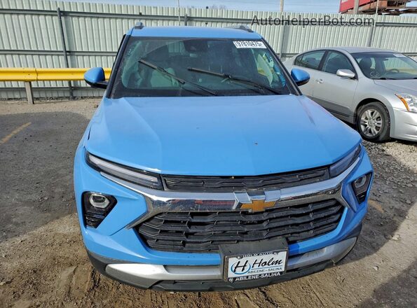 KL79MPSLXRB155035 2024 CHEVROLET TRAILBLAZER Blue 