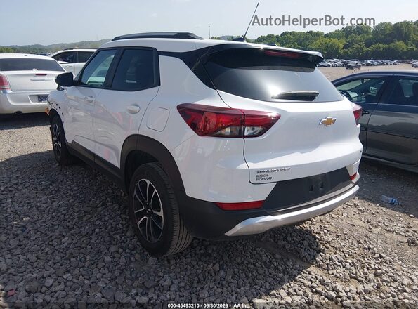 KL79MPSLXSB190955 2025 CHEVROLET TRAILBLAZER White უკანა მარცხენა