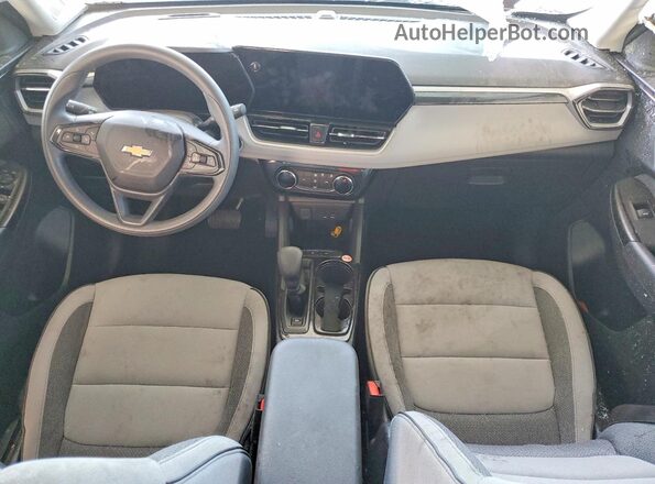 KL79MPSP1SB136494 2025 CHEVROLET TRAILBLAZER Gray წინა პანელის ხედი