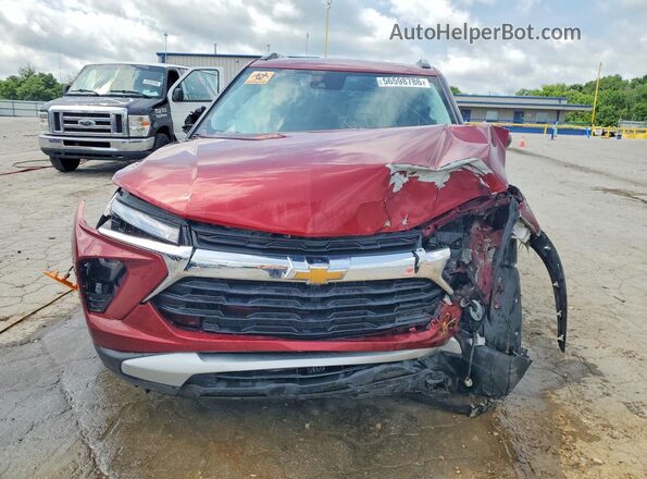 KL79MPSP2SB144748 2025 CHEVROLET TRAILBLAZER Red 