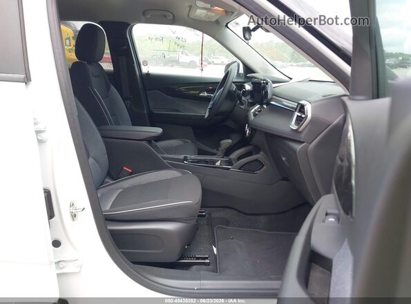 KL79MPSP7TB183224 2026 CHEVROLET TRAILBLAZER White წინა სალონის ხედი
