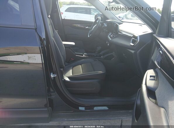 KL79MPSPXSB163564 2025 CHEVROLET TRAILBLAZER Black Вид салону спереду