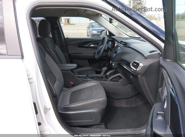 KL79MRSL0MB170972 2021 CHEVROLET TRAILBLAZER White წინა სალონის ხედი