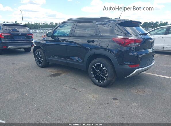 KL79MRSL0NB093084 2022 CHEVROLET TRAILBLAZER Black Задня ліва чверть