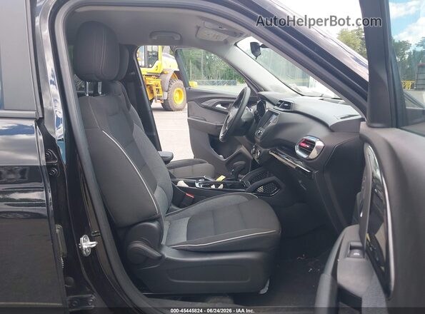 KL79MRSL0NB093084 2022 CHEVROLET TRAILBLAZER Black Вид салону спереду