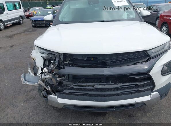KL79MRSL0PB001300 2023 CHEVROLET TRAILBLAZER Белый Вид спереди