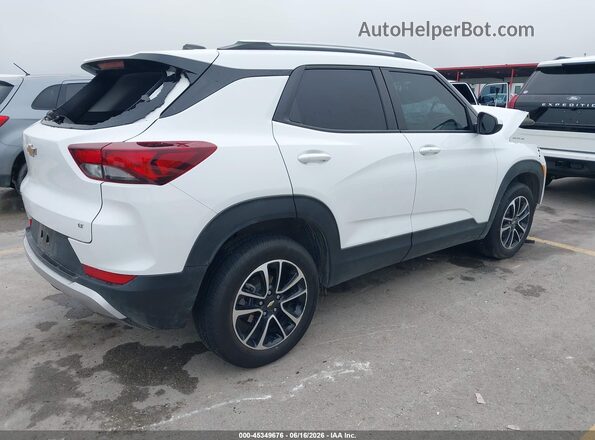 KL79MRSL0SB011558 2025 CHEVROLET TRAILBLAZER White Հետևի աջ