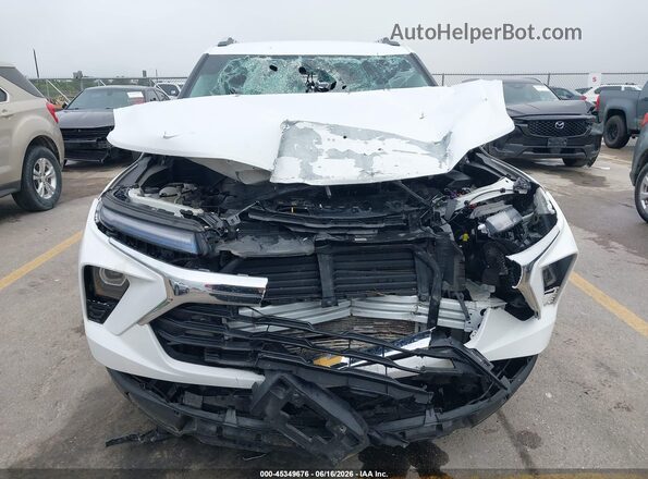 KL79MRSL0SB011558 2025 CHEVROLET TRAILBLAZER White Սարքավորումների վահանակի տեսք