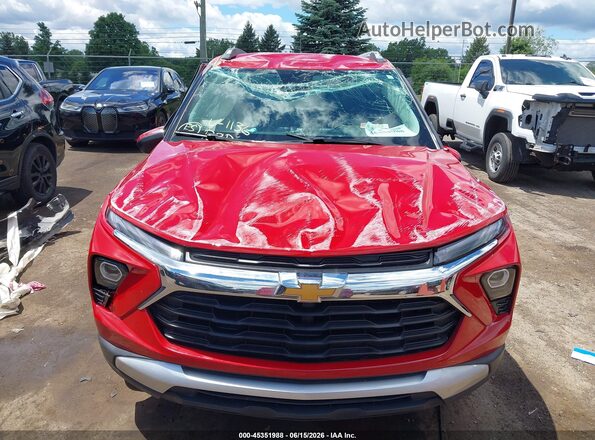 KL79MRSL0TB021136 2026 CHEVROLET TRAILBLAZER Red Вид щитка приладів