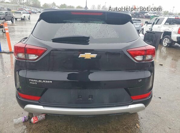 KL79MRSL1MB172472 2021 CHEVROLET TRAILBLAZER Black Հետևի տեսք