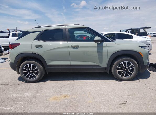 KL79MRSL1SB015182 2025 CHEVROLET TRAILBLAZER Green Rear interior view