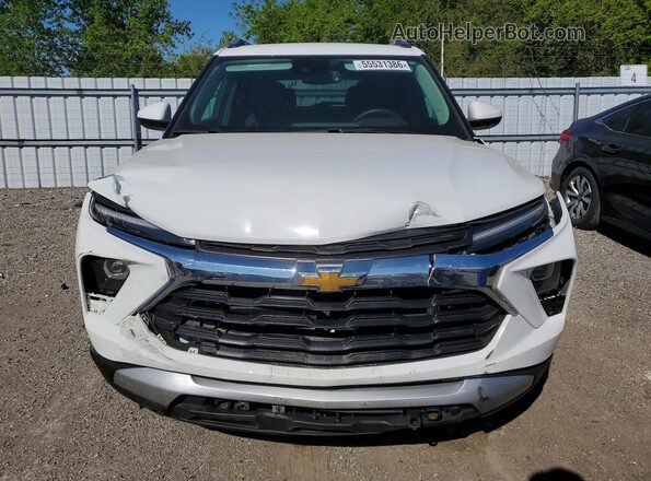 KL79MRSL1SB146192 2025 CHEVROLET TRAILBLAZER White Դիմացի տեսք