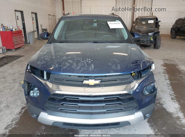 KL79MRSL2PB129926 2023 CHEVROLET TRAILBLAZER Blue Вид щитка приладів