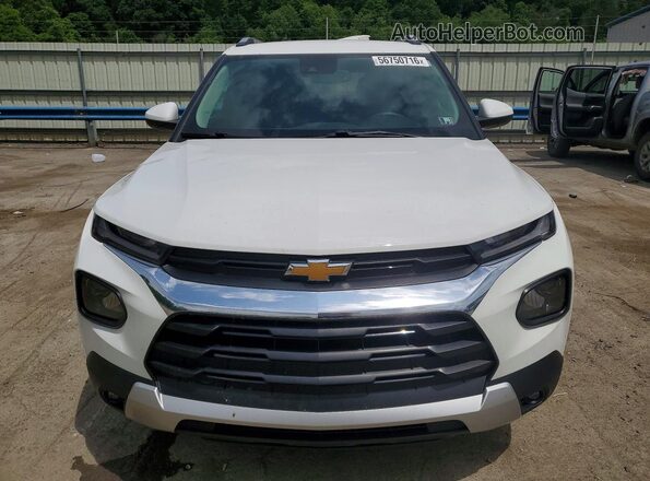 KL79MRSL2PB213115 2023 CHEVROLET TRAILBLAZER White Դիմացի տեսք