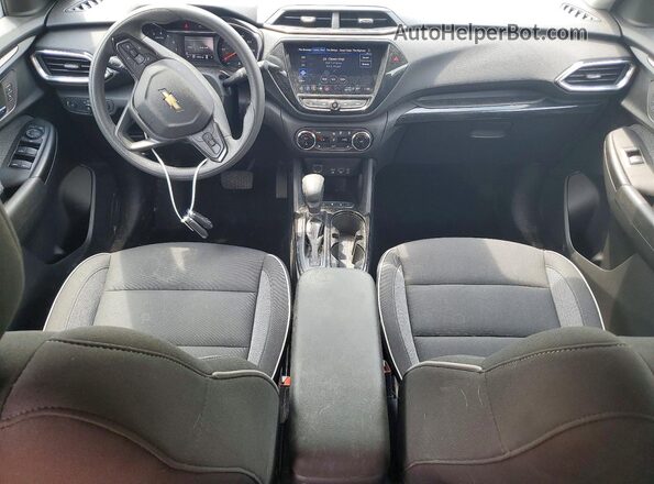 KL79MRSL2PB213115 2023 CHEVROLET TRAILBLAZER White Առջևի վահանակի տեսք