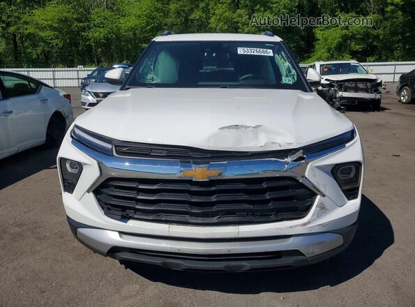 KL79MRSL2RB067320 2024 CHEVROLET TRAILBLAZER Белый Вид спереди
