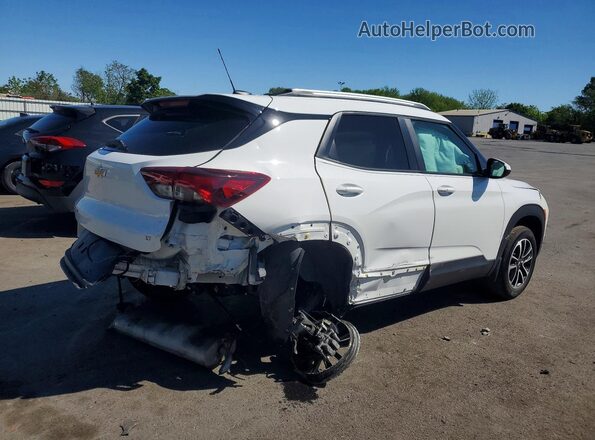 KL79MRSL2RB067320 2024 CHEVROLET TRAILBLAZER Белый Задняя правая четверть