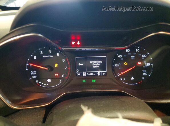 KL79MRSL3MB034416 2021 CHEVROLET TRAILBLAZER Gray 
