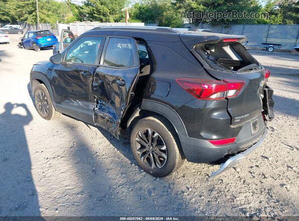 KL79MRSL3MB125511 2021 CHEVROLET TRAILBLAZER Black უკანა მარცხენა