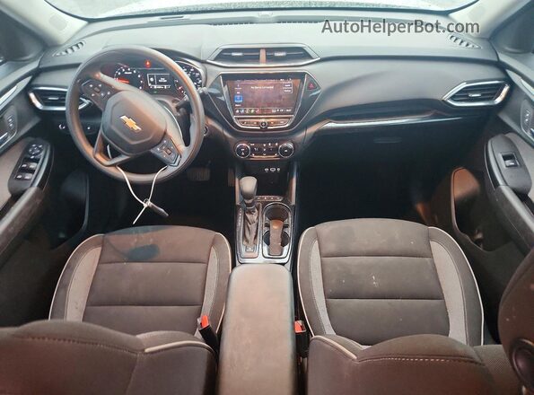 KL79MRSL3NB145758 2022 CHEVROLET TRAILBLAZER White Առջևի վահանակի տեսք