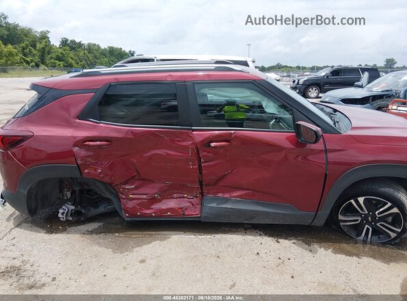 KL79MRSL3RB187966 2024 CHEVROLET TRAILBLAZER Burgundy Widok wnętrza 360 stopni
