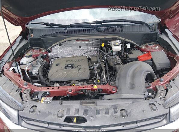 KL79MRSL3RB187966 2024 CHEVROLET TRAILBLAZER Burgundy Widok z tyłu