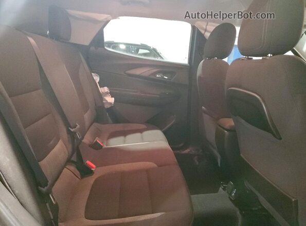 KL79MRSL4MB098383 2021 CHEVROLET TRAILBLAZER Blue Rear interior view