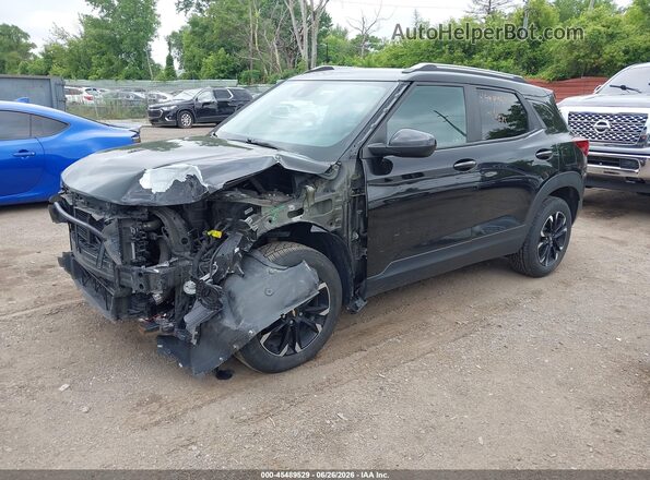 KL79MRSL4NB006481 2022 CHEVROLET TRAILBLAZER Black Przód lewy